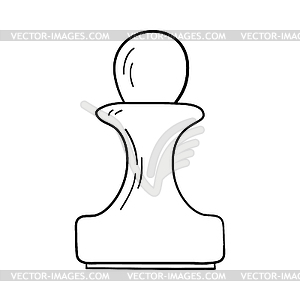 Stamp Icon - vector image