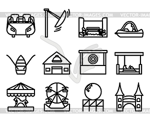 Miracleland Icon Set - vector image