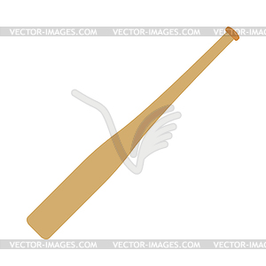 Baseball Bat Icon - vector image