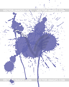 Very Peri Grunge Design - color vector clipart