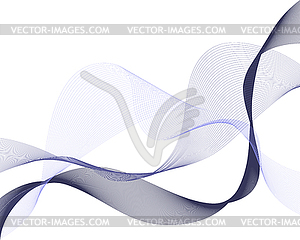 Water Wave Lines - vector clipart