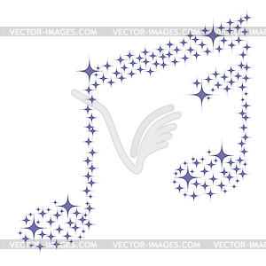 Very Peri Musical Design - royalty-free vector image