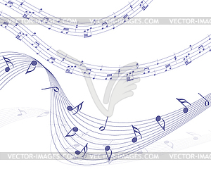 Very Peri Musical Design - vector image