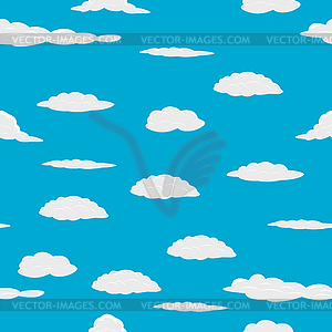 Seamless Fluffy Cloud - vector image