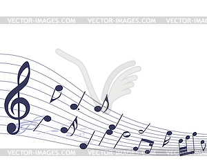 Very Peri Musical Design - vector clip art