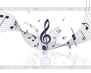 Very Peri Musical Design - vector image