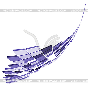 Futuristic Grid Business Background - vector clipart