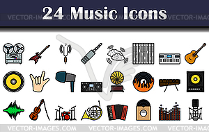 Music Icon Set - vector clip art