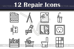 Repair Icon Set - vector image