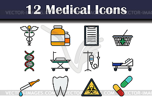 Medical Icon Set - vector image