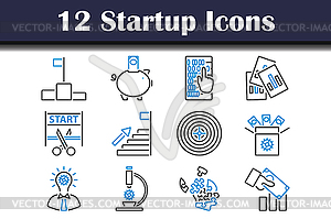Startup Icon Set - vector clipart