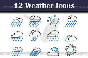 Weather Icon Set - vector clipart