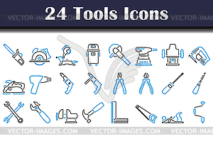 Tools Icon Set - vector image