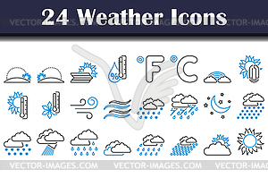 Weather Icon Set - vector clipart