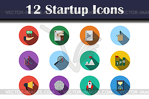 Startup Icon Set - vector clipart