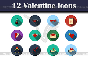 Valentine Icon Set - vector clip art