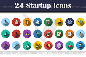 Startup Icon Set - vector clip art