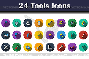 Tools Icon Set - vector clipart