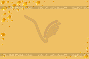 Yellow cheese background - stock vector clipart