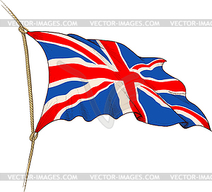 Flag of Great Britain - vector EPS clipart