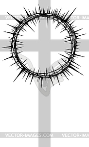 Crown of thorns - vector clipart