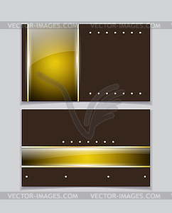 Business cards - vector clipart