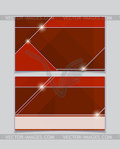 Business cards - vector clip art