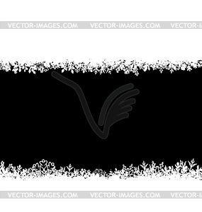 Winter Abstract Background with Snow. Christmas Sno - vector clipart