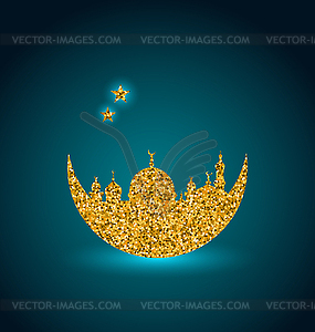 Ramadan Celebration Background, Holy Month, - vector clipart / vector image