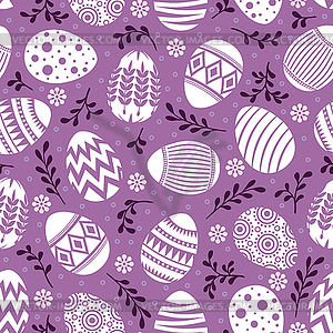 Easter pattern seamless - vector EPS clipart