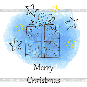 Christmas and new year icon - royalty-free vector image