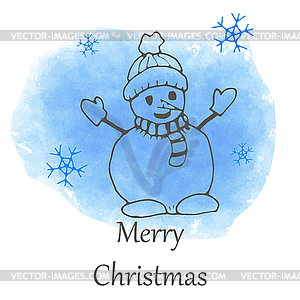 Christmas and new year icon - vector clipart