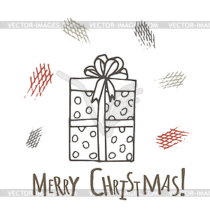 Gifts with bows in cartoon style - vector clipart