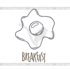 Breakfest icon - vector clipart