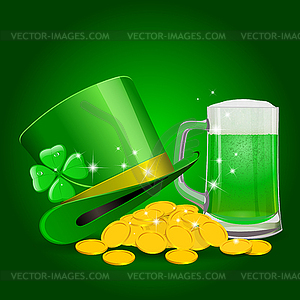 St. Patrick Day Background - vector image