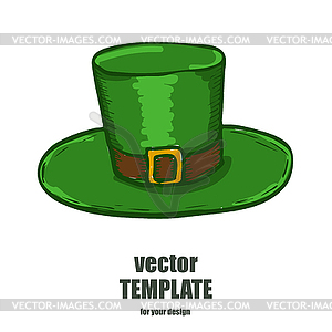 Patrick hat  - vector clip art