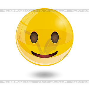 Smiley emoticons, emoji,  - vector clip art