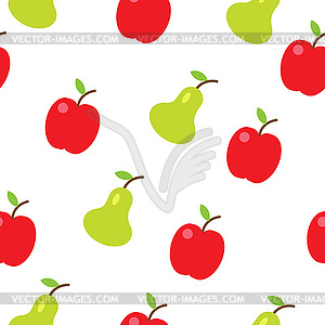 Красочные фрукты бесшовные модели - векторное изображение EPS
