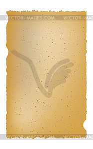 Old parchment  - vector image