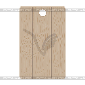 Gray wooden board - vector clip art