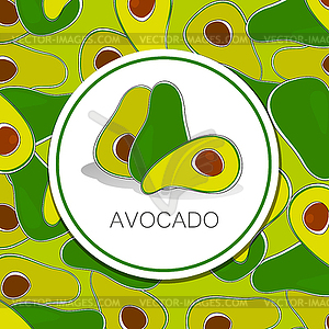 Avocado - vector image