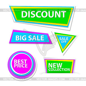 Sale sign - vector image