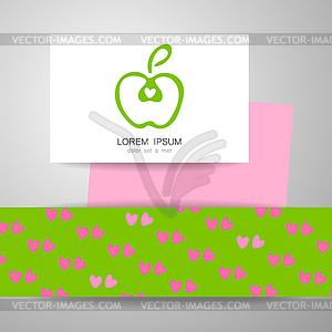 Apple logo identity - vector image