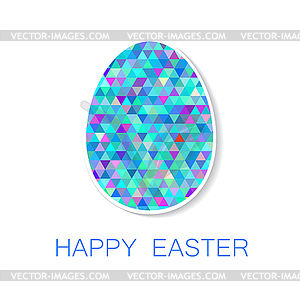 Happy easter - vector clipart