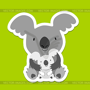 Koala animal - vector image