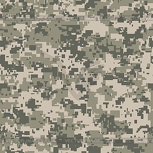 Digital pixel camouflage seamless pattern for your - vector clipart / vector image