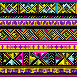 Mexican seamless pattern - vector clip art