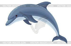 Dolphin.Sea life. - vector clipart