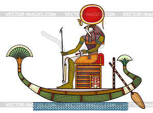 Egyptian ancient symbol.Religion icon. - vector clipart