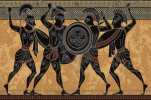 Ancient Greece Mythology - vector image